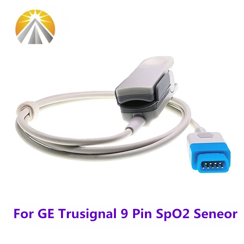Breath Rate Monitor - SPO2 センサー 9 ピン GE Datex