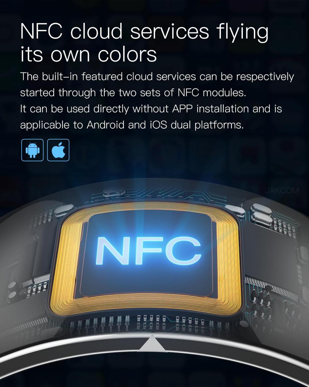 Smart Ring Nfc Pay - Jakcom スマート リング R4 ウェアラブル デバイス