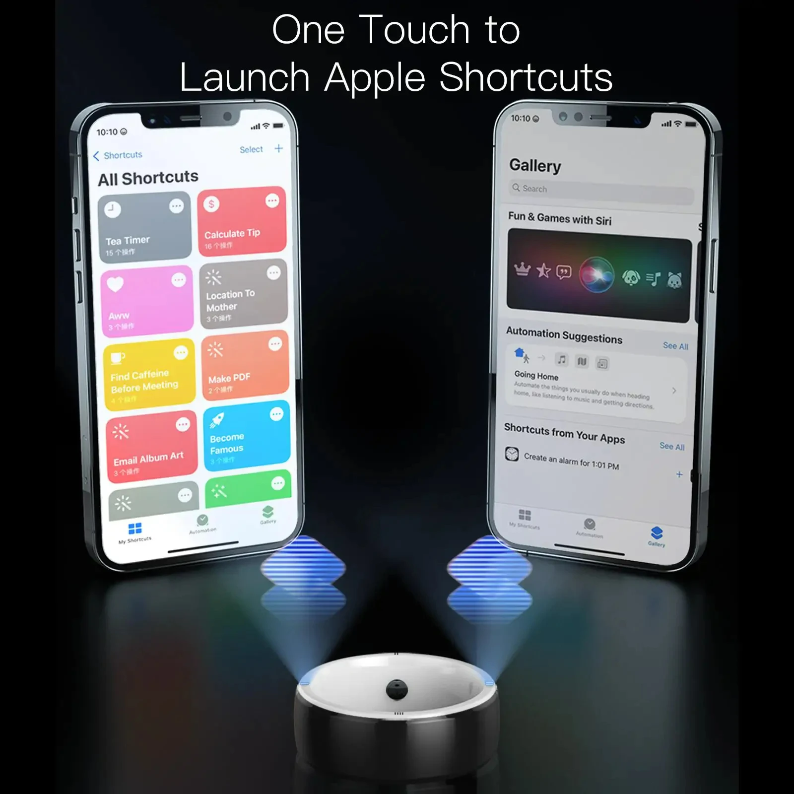 Smart Ring Nfc Pay - インテリジェントスイベルデバイス,NFC機能,ワイヤレスディスク共有,iOS,Android,r5,6, 128GB