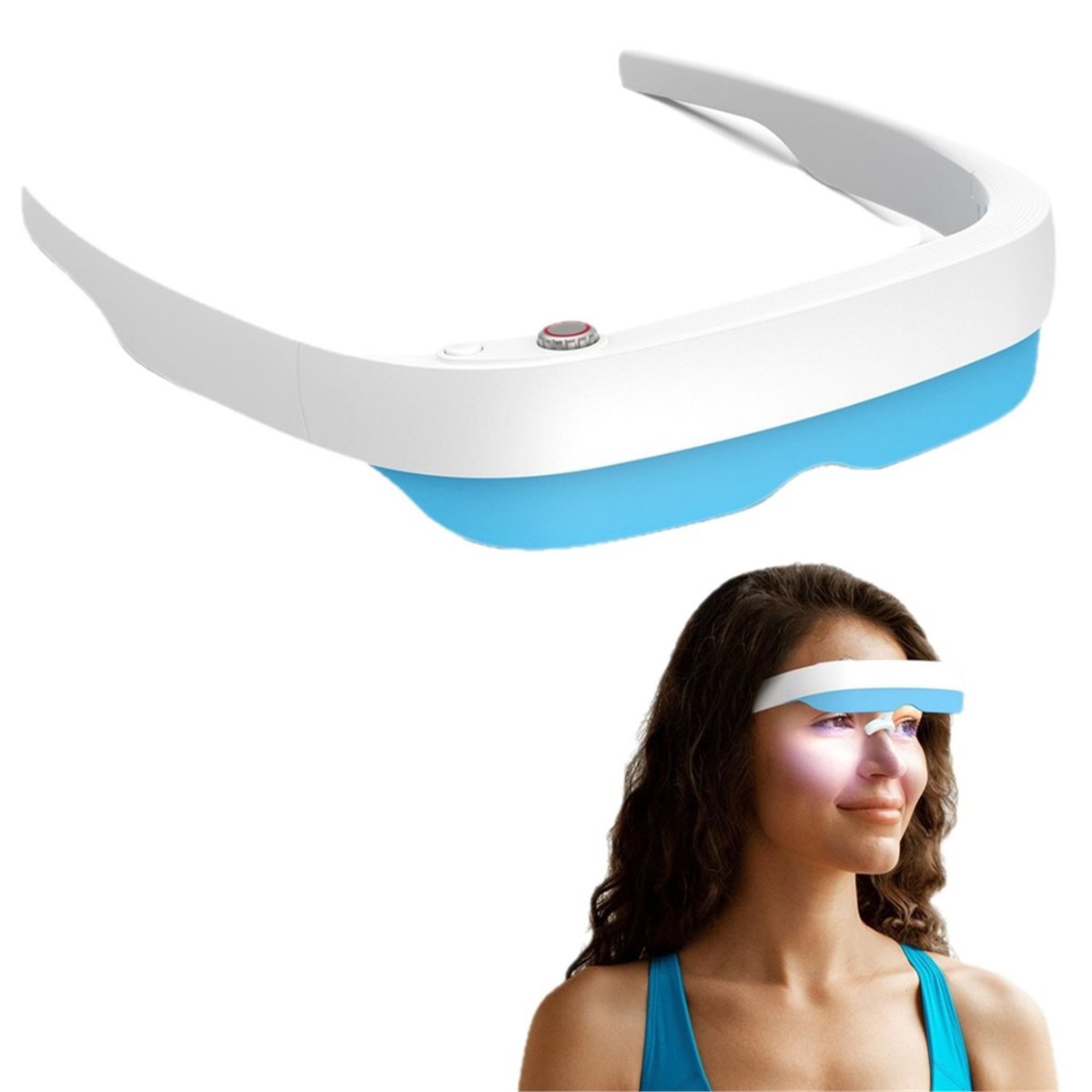 DT75BG 光療法メガネ ウェアラブル光療法ランプ 白色光 - Light Therapy Glasses のレビューと価格
