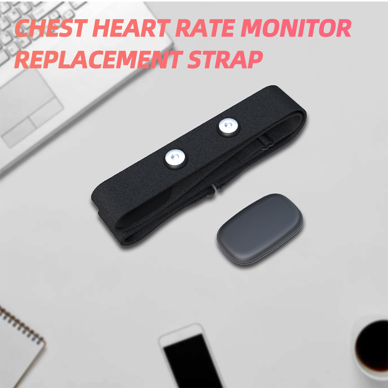 Fitspur 心拍数モニター交換用チェストストラップ Po - Breath Rate Monitor のレビューと価格