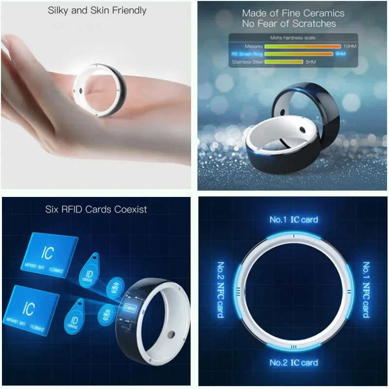 2026年新型ジャックコムR5スマートリング、6枚のRFID - Smart Ring Nfc Pay のレビューと価格