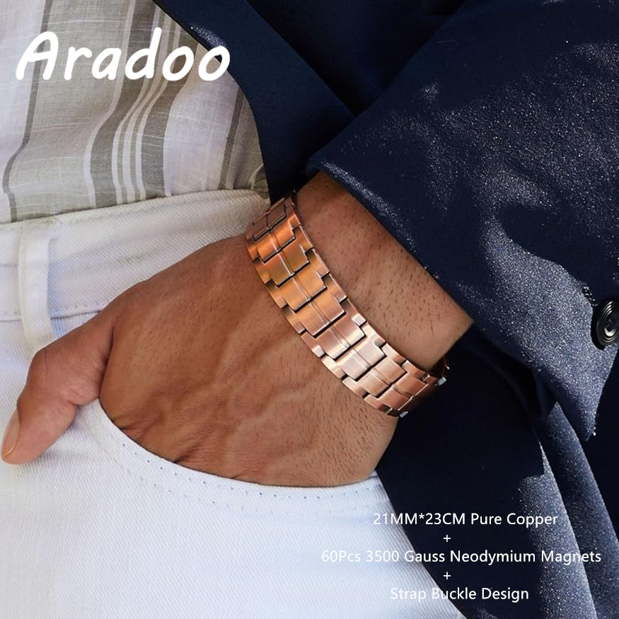 ARADOO 3X 磁気強度ブレスレット 男性用 - 350 - Meditation Headband Eeg のレビューと価格