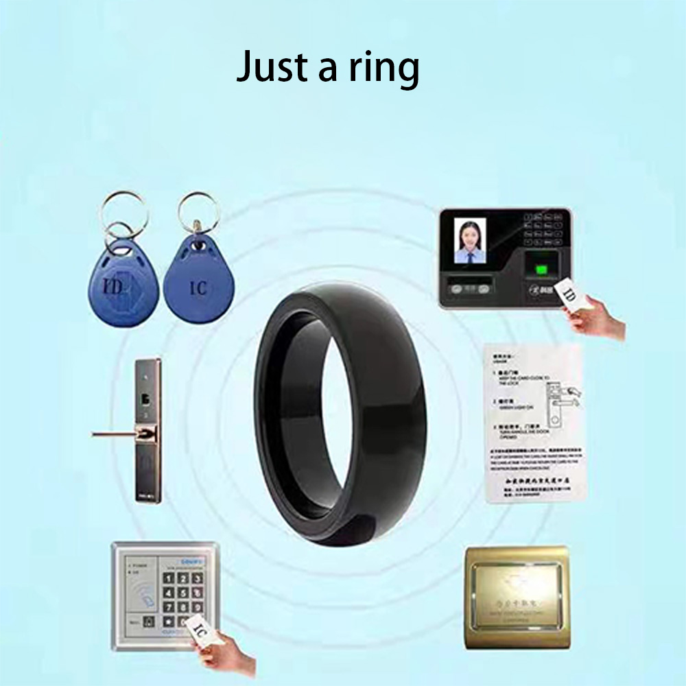 スマートデュアルチップクローンキー,交換可能なトークン,書き - Smart Ring Nfc Pay のレビューと価格