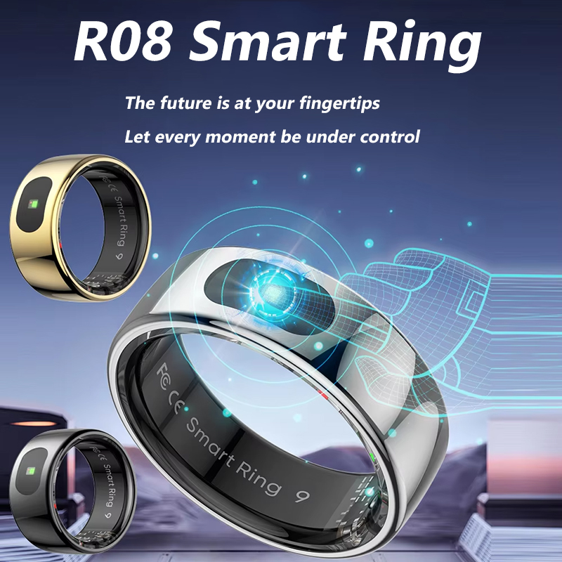 男性と女性のための防水スマートリング,5気圧の温度と健康モニ - Temperature Ring Skin のレビューと価格