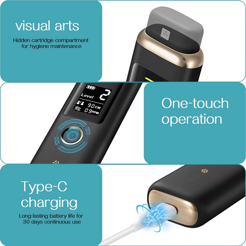 口臭検知器、リアルタイム臭気チェック機能付きポータブル口腔呼 - Breath Rate Monitor のレビューと価格